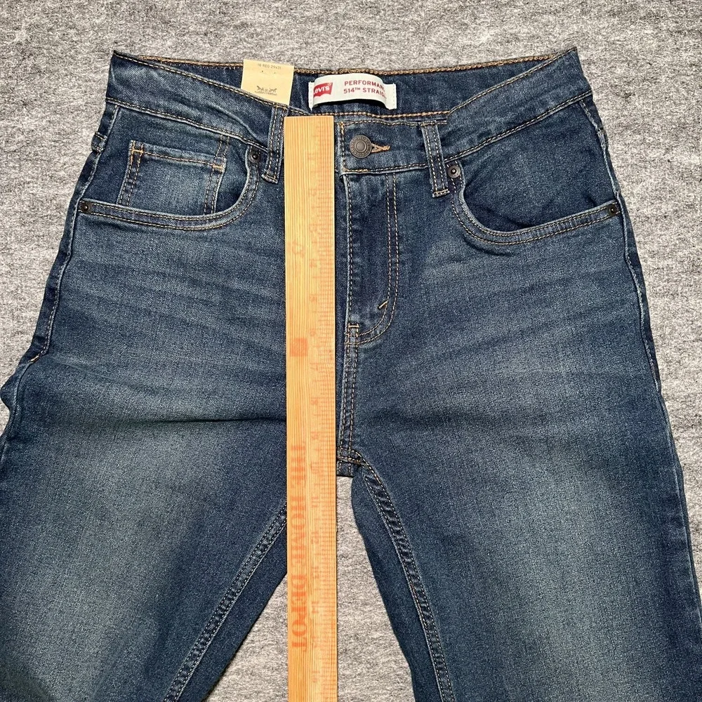 Levi's 514 Straight Fit Boys Performance Jeans - 18‎ Regular - 29 x 31 NEW NWT